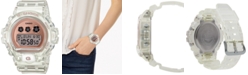 G-Shock Women's Digital Clear Resin Strap Watch 46mm